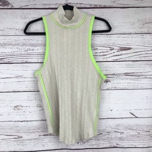 Free People Knit Block Tank Top